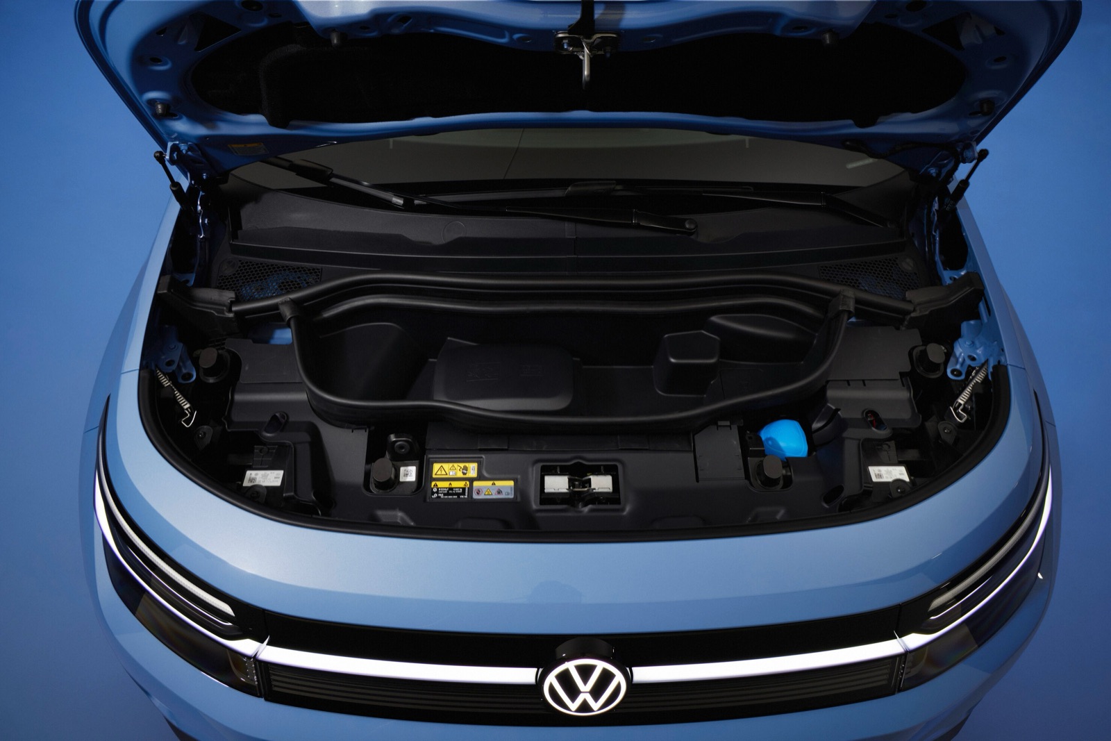 Frunk des neuen VW ID. Cross, zusätzlicher Gepäckraum unter der Fronthaube